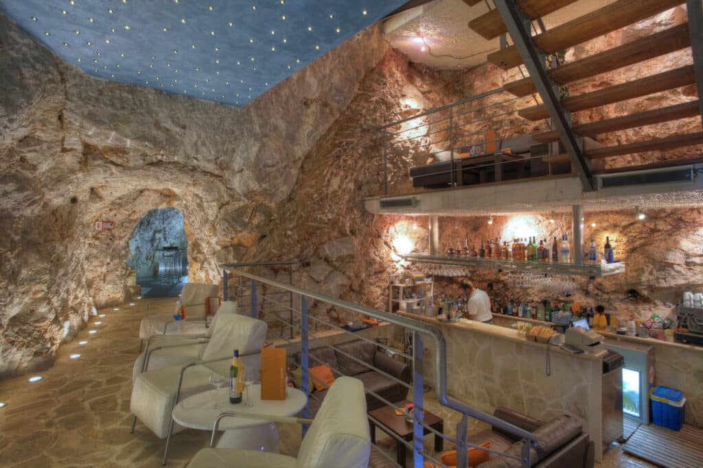 cave bar more is the coolest bar in lapad